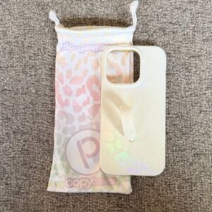 LoopyCases iPhone 15 Pro Opal Leopard Phone Case